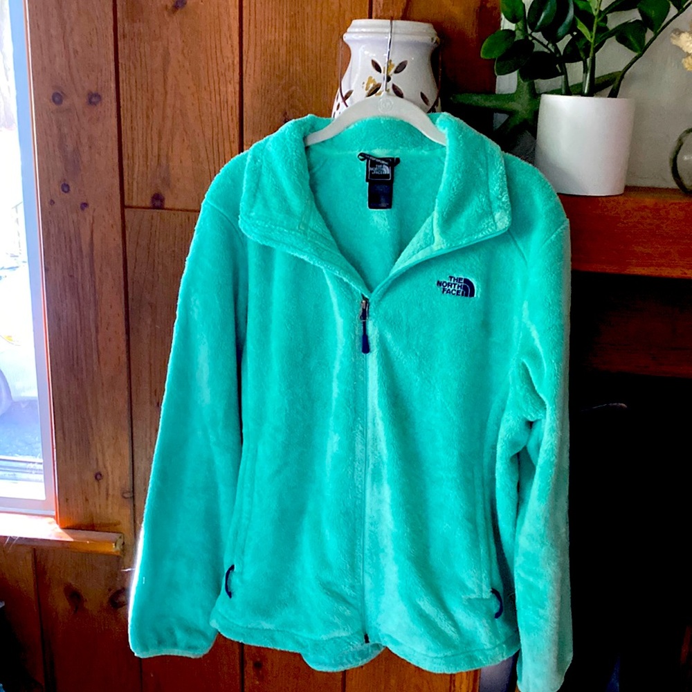North face zip up fleece